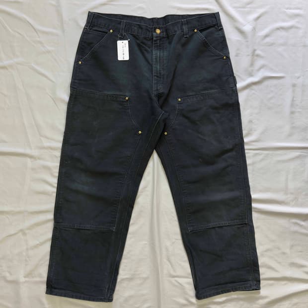 칼하트 더블니 워크팬츠 B01 BLK 40X30