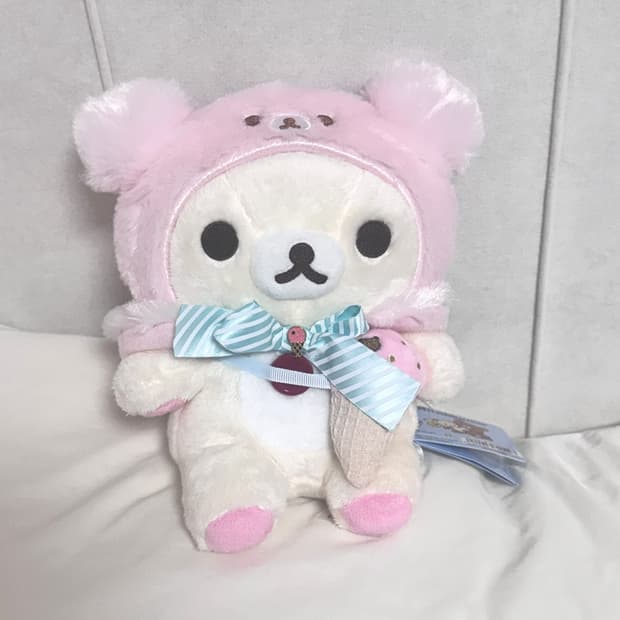 아이스크림 코리락쿠마 누이 인형