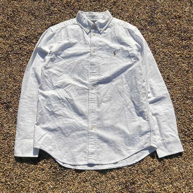 폴로 랄프로렌 옥스퍼드 화이트 셔츠 