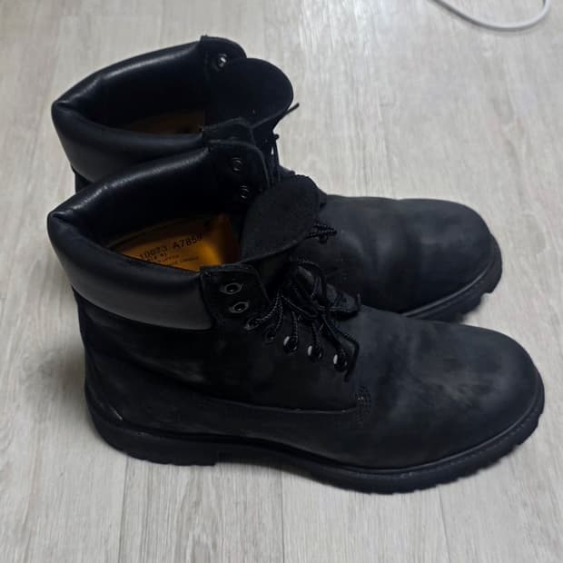 팀버랜드 6인치 블랙 워커 프리미엄(10073 8.5W)