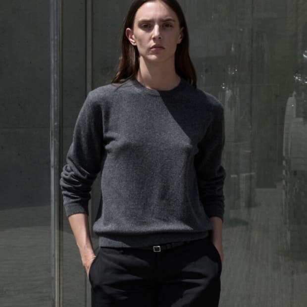 머듈 shor knit black