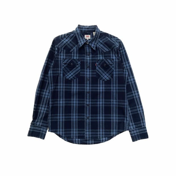 리바이스 체크셔츠