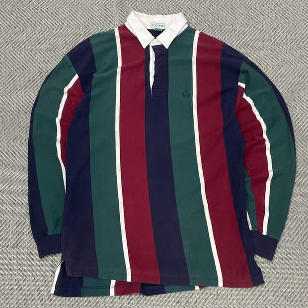 아이조드 스트라이프럭비티 v0444