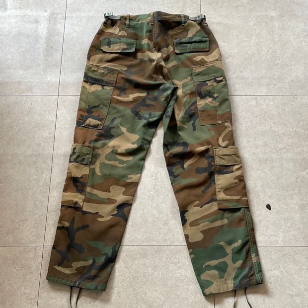 us army 오리지널 에어크루 카모 카고 팬츠