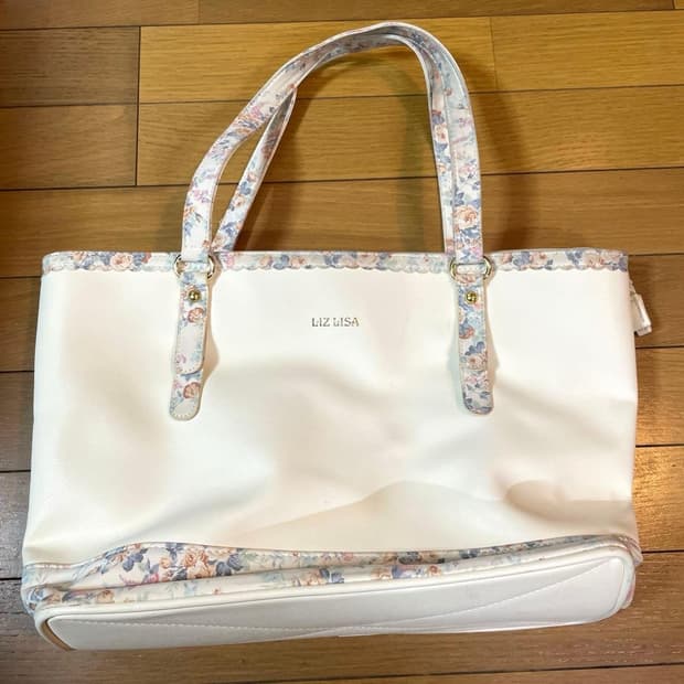 리즈리사 플로럴 핑크 토트백 가방 히메갸루 라떼갸루 빈티지 stc 일브