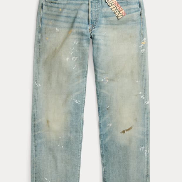 더블알엘 rrl 캠든 셀비지 스트레이트