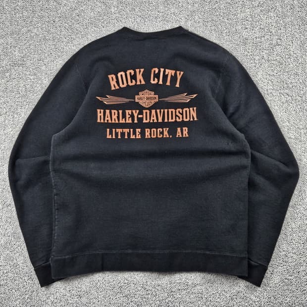 할리 데이비슨 모터사이클 락시티 맨투맨 ( L ) / 10127