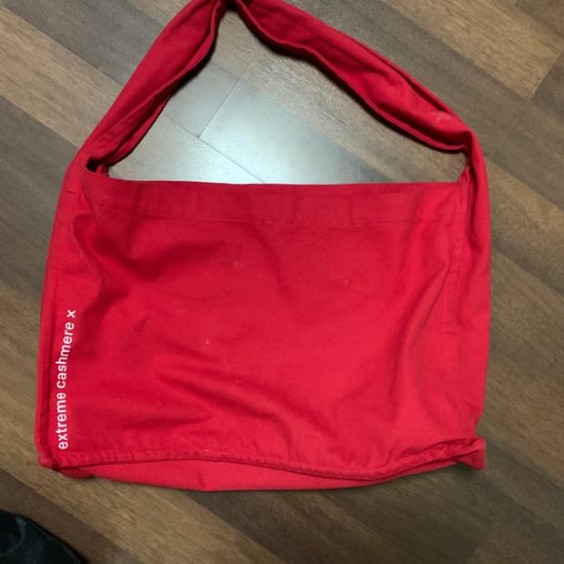 익스트림 캐시미어 팝업 토트백 heart