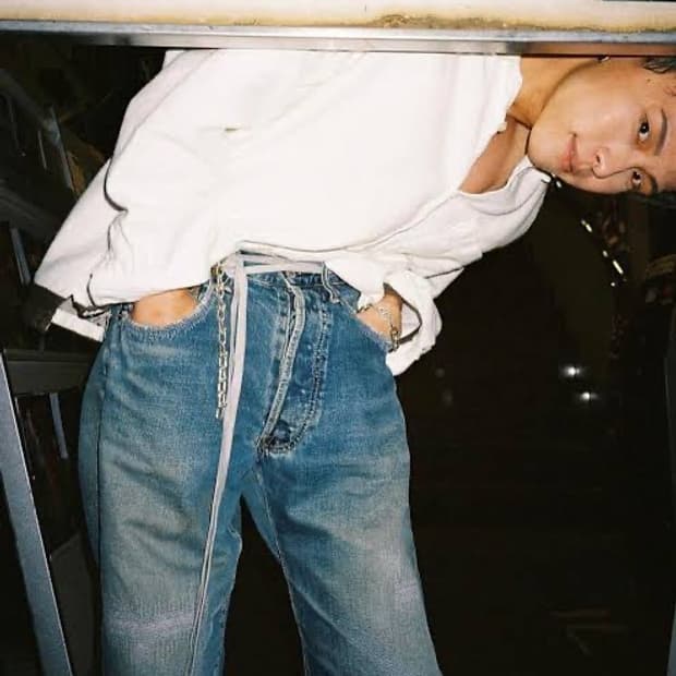 margiela shoe lace belt