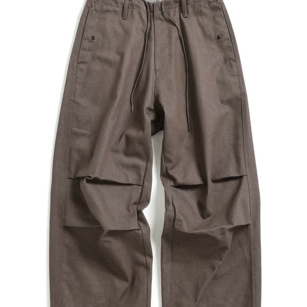 해칭룸 스노우 워싱 브라운 진