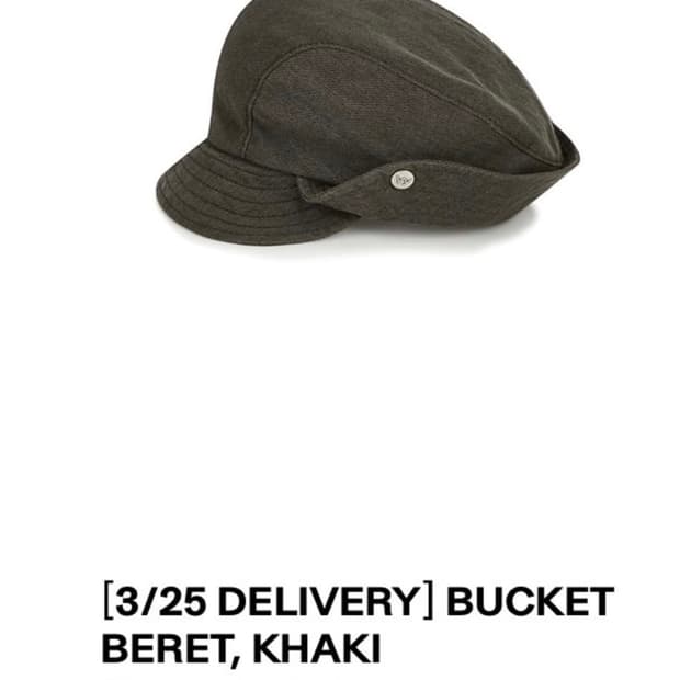 Openyy bucket beret
