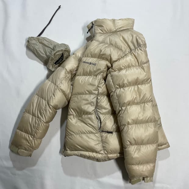 몽벨 재팬 라이트 알파인 구스다운 패딩 