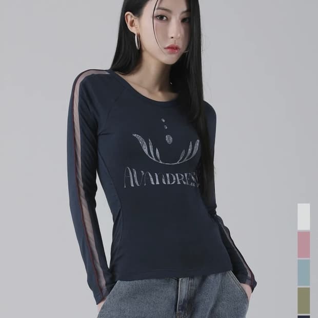 Hanee Long Sleeve navy
