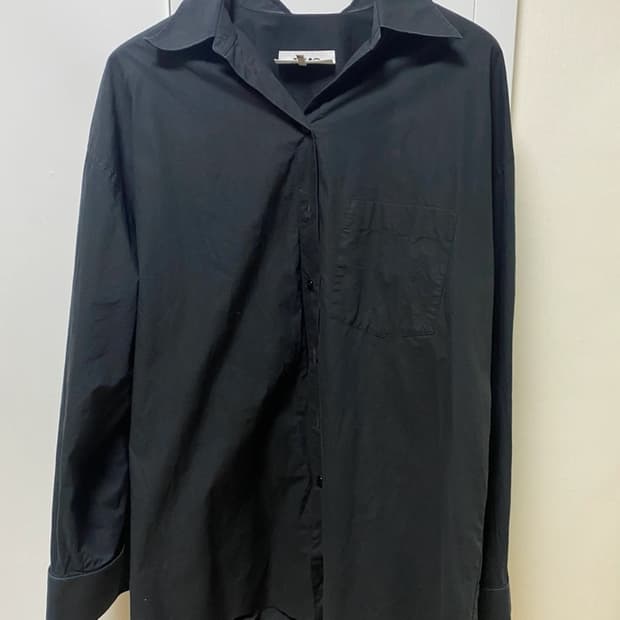 마르지엘라 MM6 블랙 셔츠 (40)