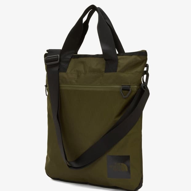 노스페이스 토트백(크로스백 겸)카키 새상품 정가12만원