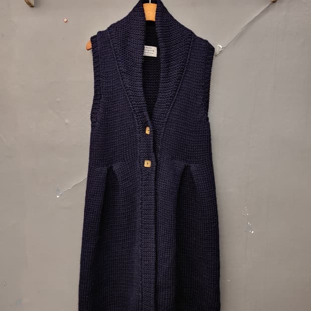 영국핸드매이드울조끼