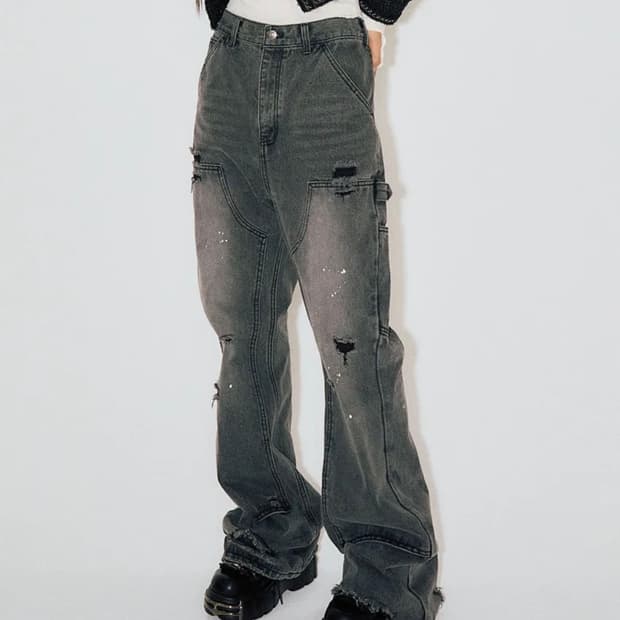 스키즘 인듀싱 부츠컷 데님