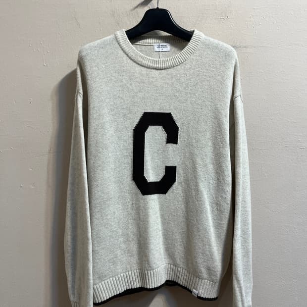 커버낫 램스울 C로고 니트 (346)