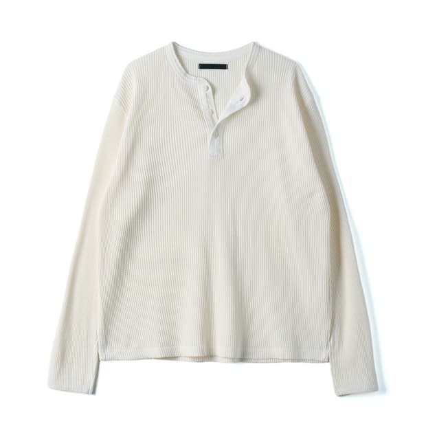 HTAE 90's Thermal Henley 헨리넥