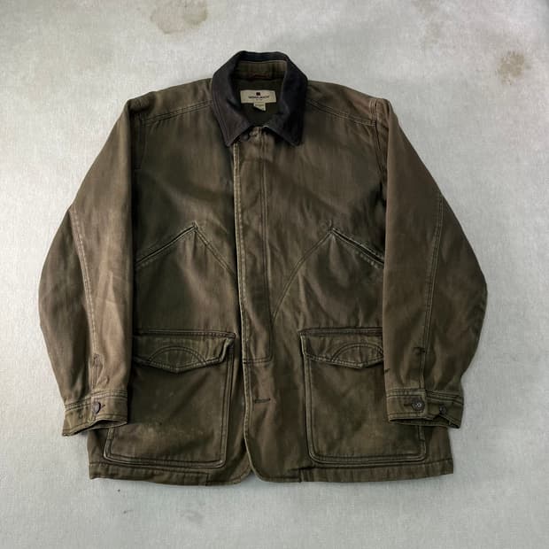 105 울리치 80s 덩가리 레더 워크자켓