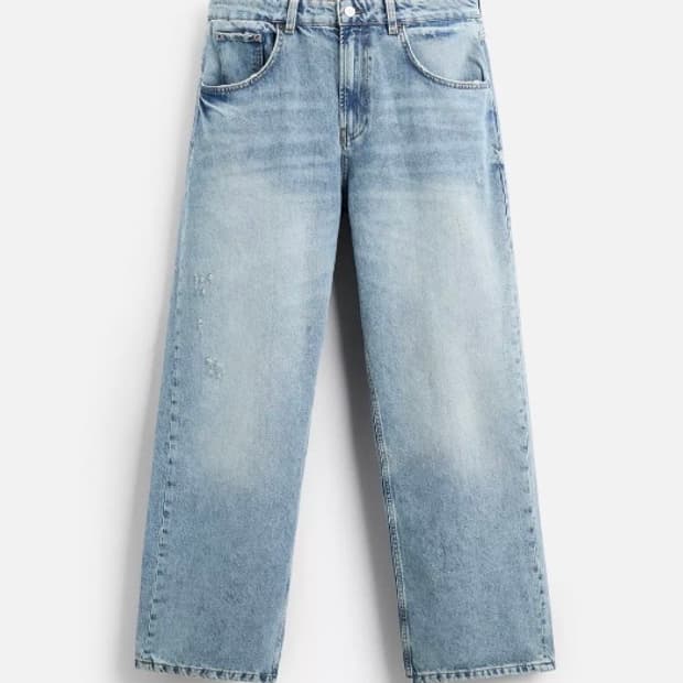 자라 ZARA JEANS BAGGY FIT LIMITED EDITION