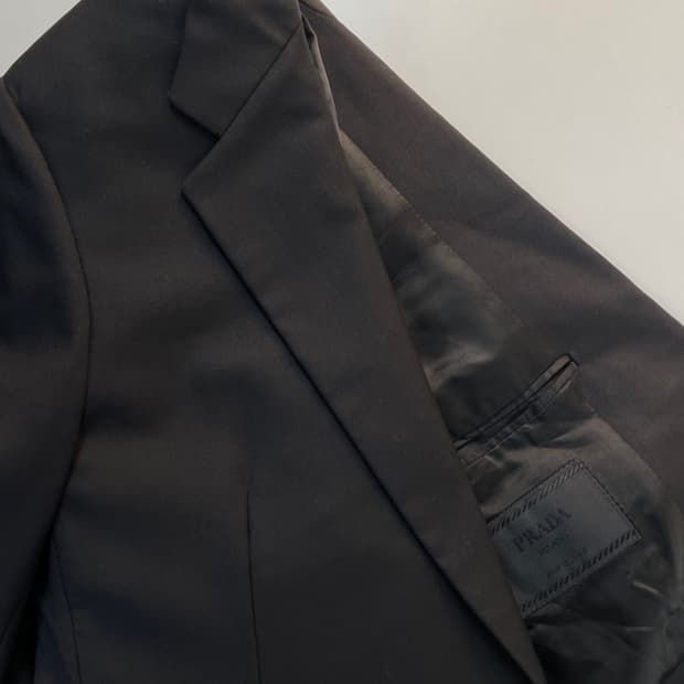 프라다 버진 울 싱글 블레이져
