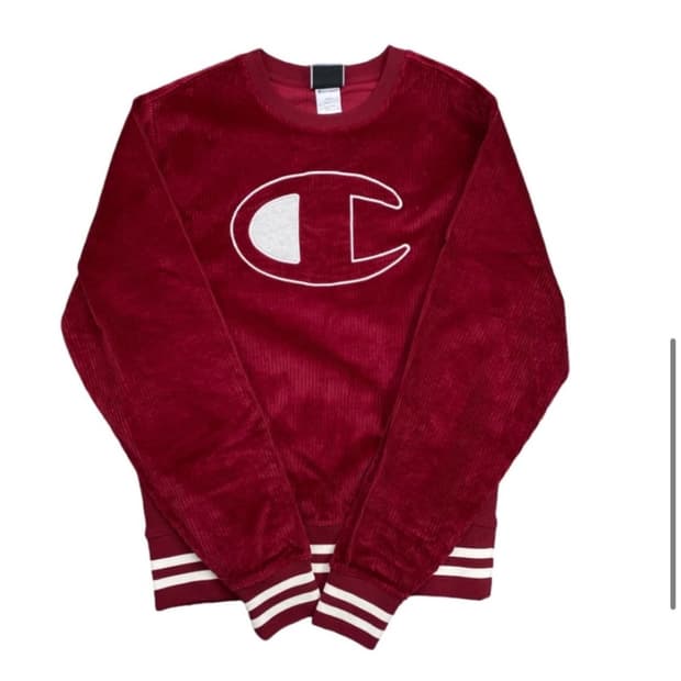 챔피온 버건디 맨투맨