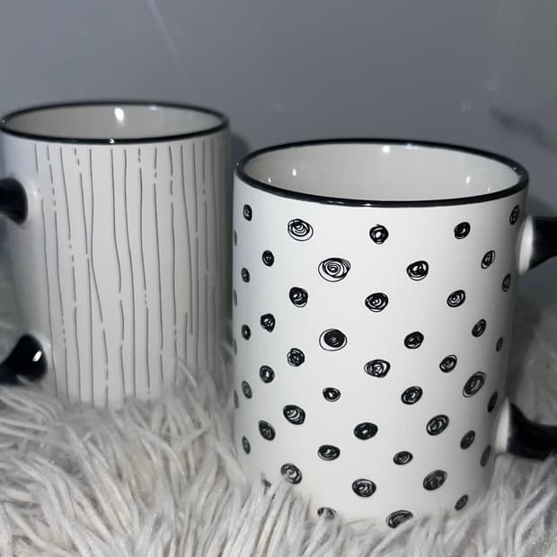 GRAPHIC DOT & LINE 2p Set