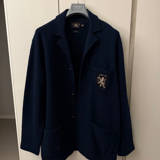 RRL 더블알엘 울 블레이저 