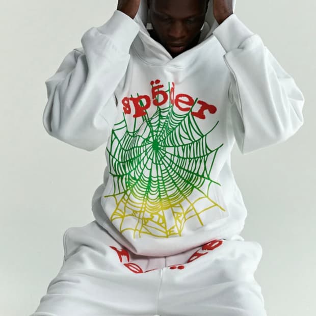 sp5der 스파이더 후드티 OG WEB V2 GRADIENT