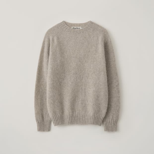 할리오브스코틀랜드 블랭크룸 니트 Putty L