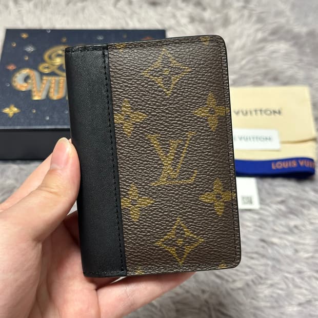 [풀구성] 루이비통 모노그램 마카사르 오거나이저 카드지갑