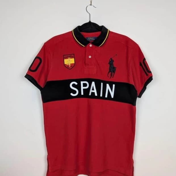 폴로 빅포니 스페인 치프카프 카라 반팔티