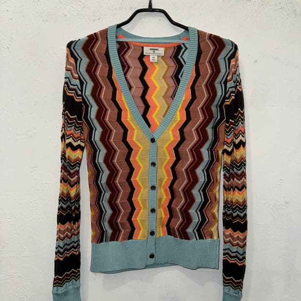 Missoni 미쏘니 멀티컬러 패턴 가디건