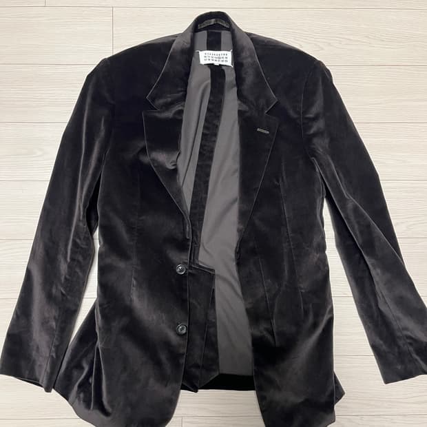 마르지엘라 벨벳 블레이저