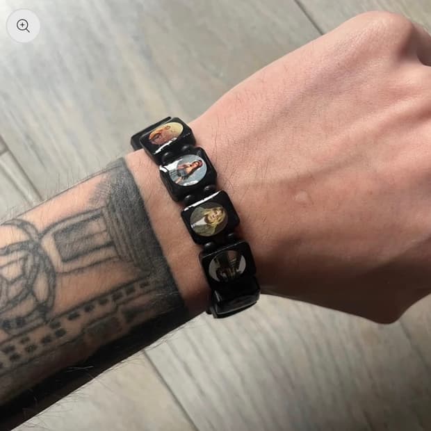 (Black) 1199 bazo forever 27 club 바조 팔찌