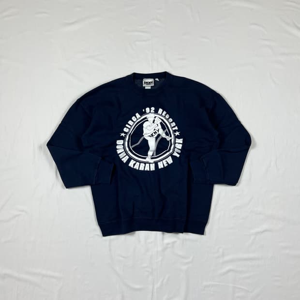 90’s 디케이앤와이 dkny circa 1992 스웻셔츠 맨투맨