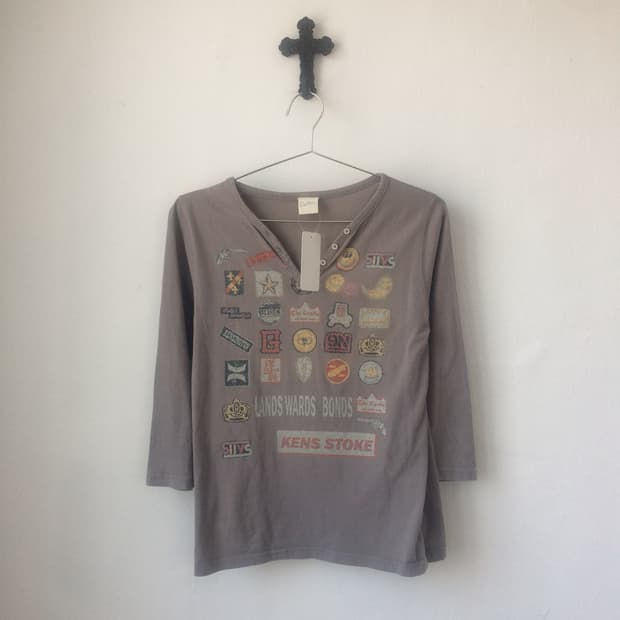 Henry neck icon printing sleeve