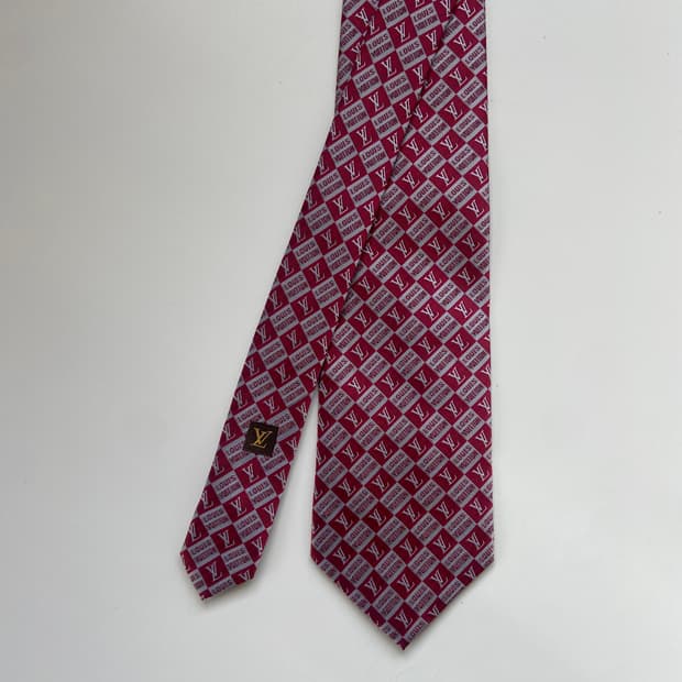 루이비통 (LOUIS VUITTON) 모노그램 정품 명품넥타이