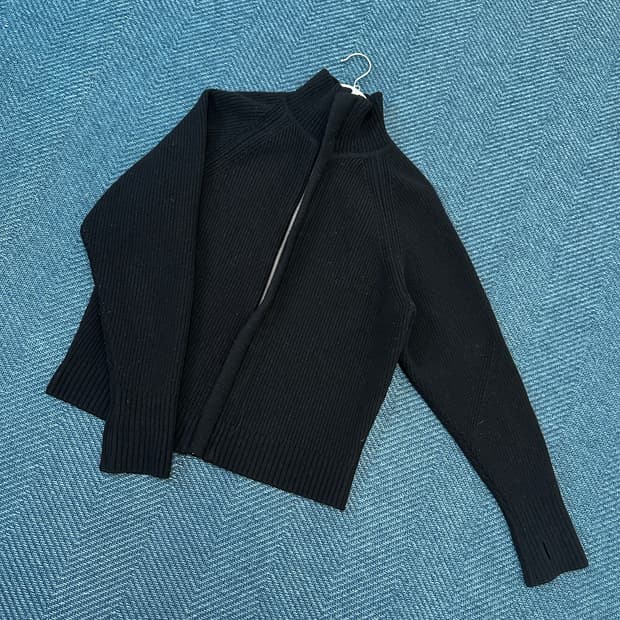 [실측여성L] 토니웩 니트 집업
