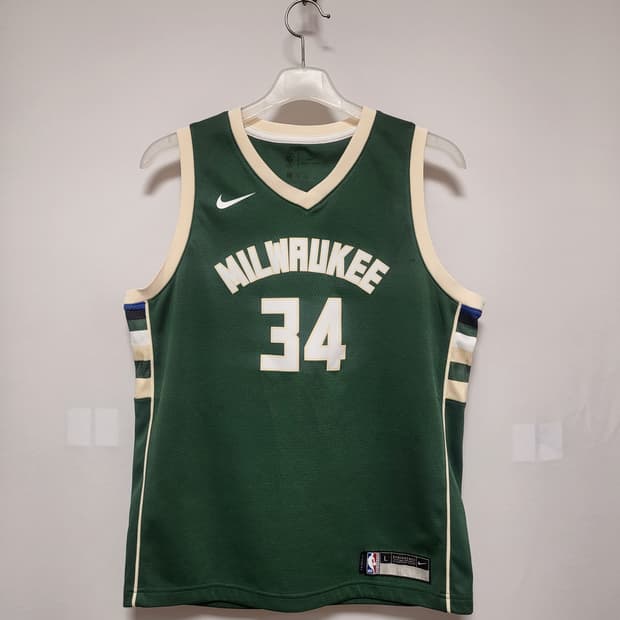 나이키 NBA 밀워키 벅스 스윙맨 아이콘저지 아테토쿰실