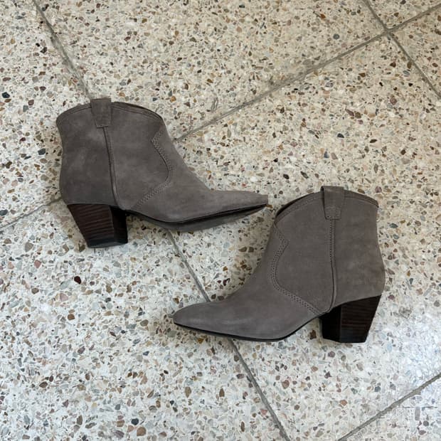 [36]아쉬 Ash 스웨이드 웨스턴 앵클부츠