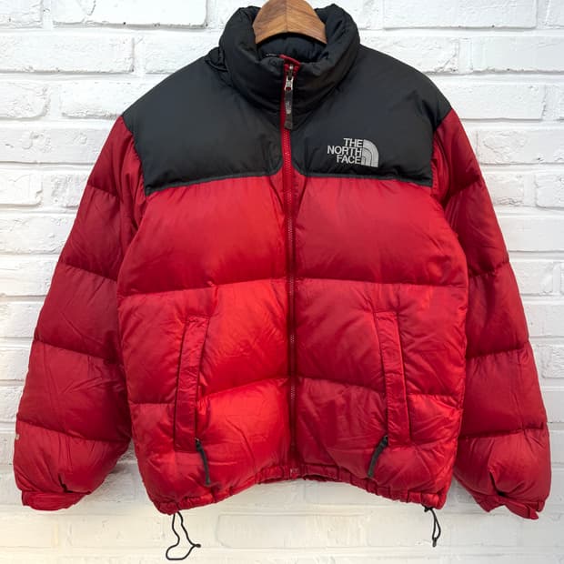노스페이스 레드 700 눕시 패딩