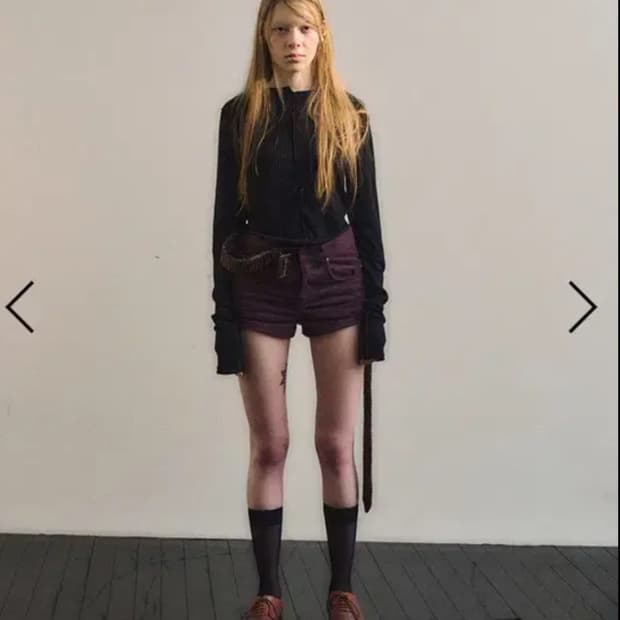 데어드 코듀로이 숏팬츠