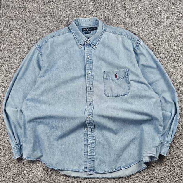 폴로랄프로렌 체스트 포켓 데님 셔츠 ( 2XL ) / 10531