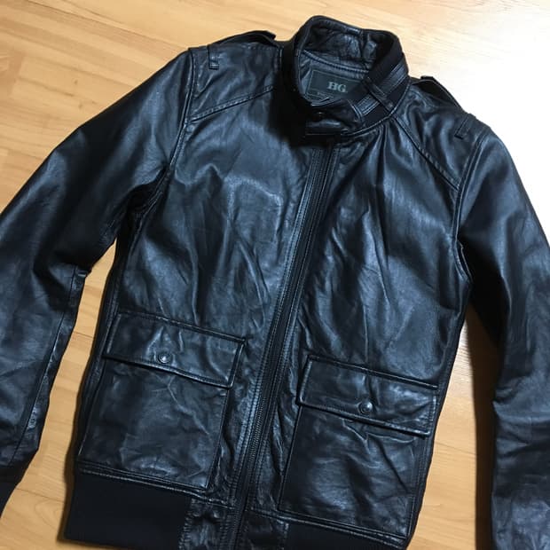 히스테릭 글래머 가죽자켓