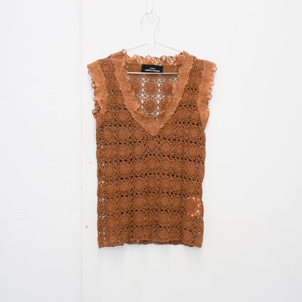 COMME DES GARCONS tricot crochet