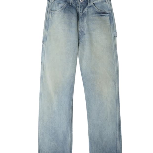 4) 오라리 셀비지 페이디드 헤비 페인터 팬츠 aw24