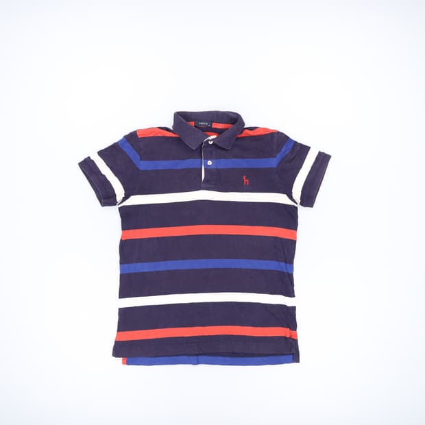 105 헤지스 여성 스트라이프 카라티 0309H1