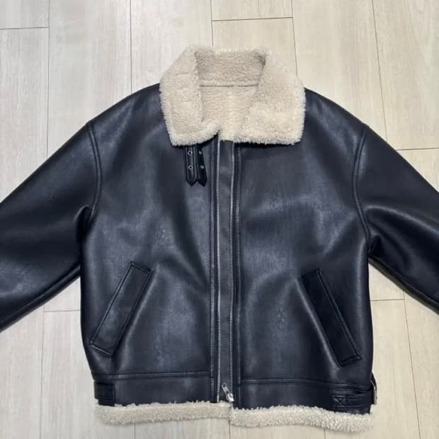 지오다노 무스탕 자켓